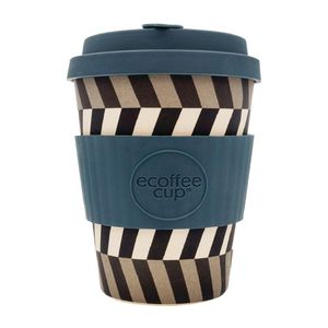 Ecoffee Cup Bamboo Reusable Coffee Cup Look Into My Eyes 12oz - DY488  - 1