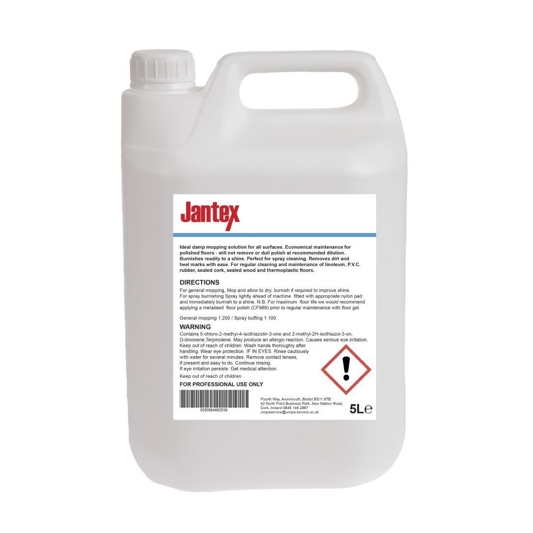 Jantex Neutral Floor Cleaner Concentrate 5Ltr - CK946  - 2