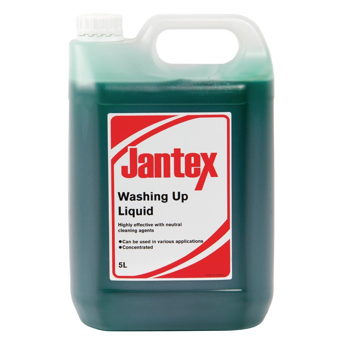 Jantex Washing Up Liquid Concentrate 5Ltr (Twin Pack) - CW706  - 1