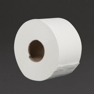 Jantex Mini Jumbo Toilet Rolls 2-Ply 150m (Pack of 12) - DL918  - 1