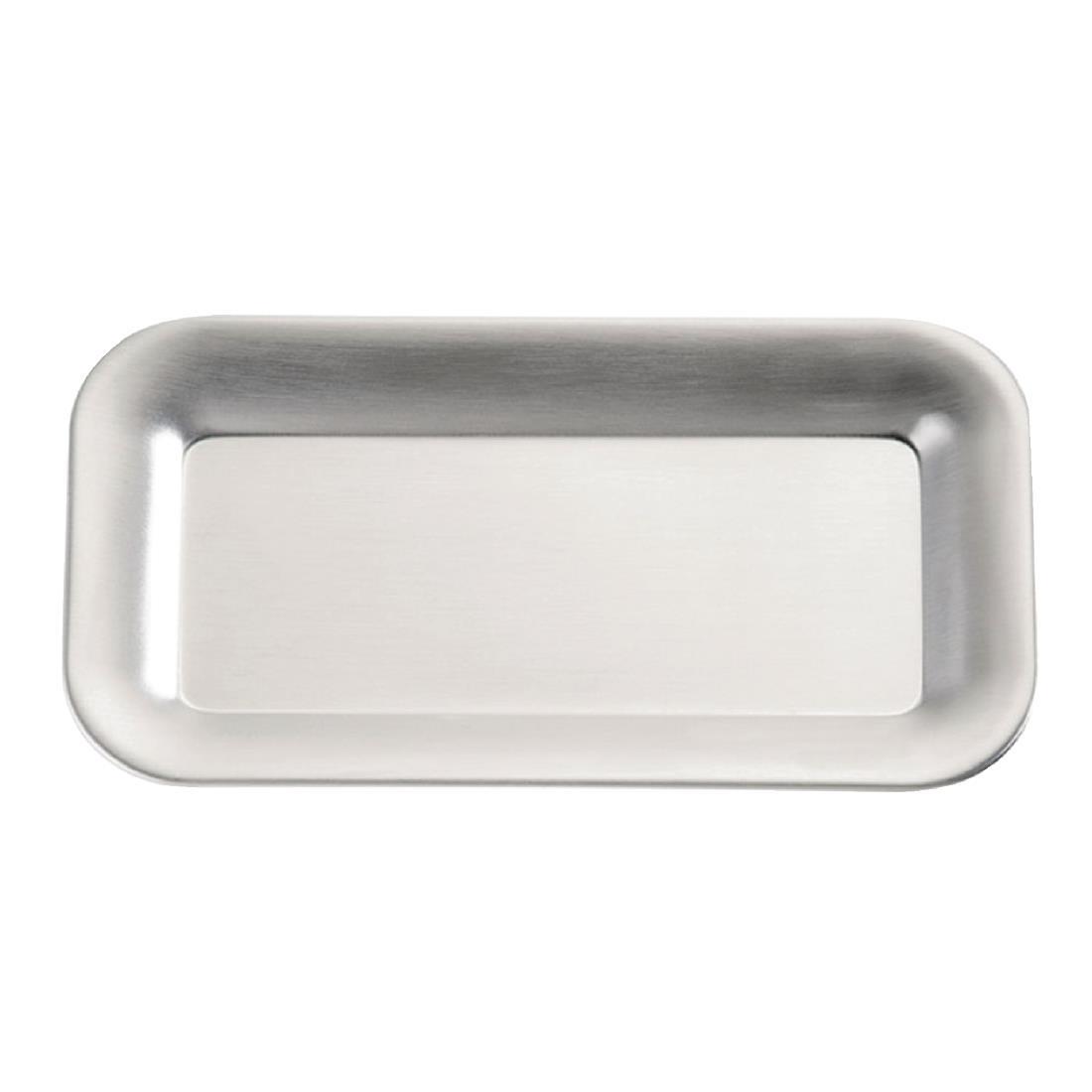 APS Pure Stainless Steel Tray 200 x 110mm - GF160  - 1
