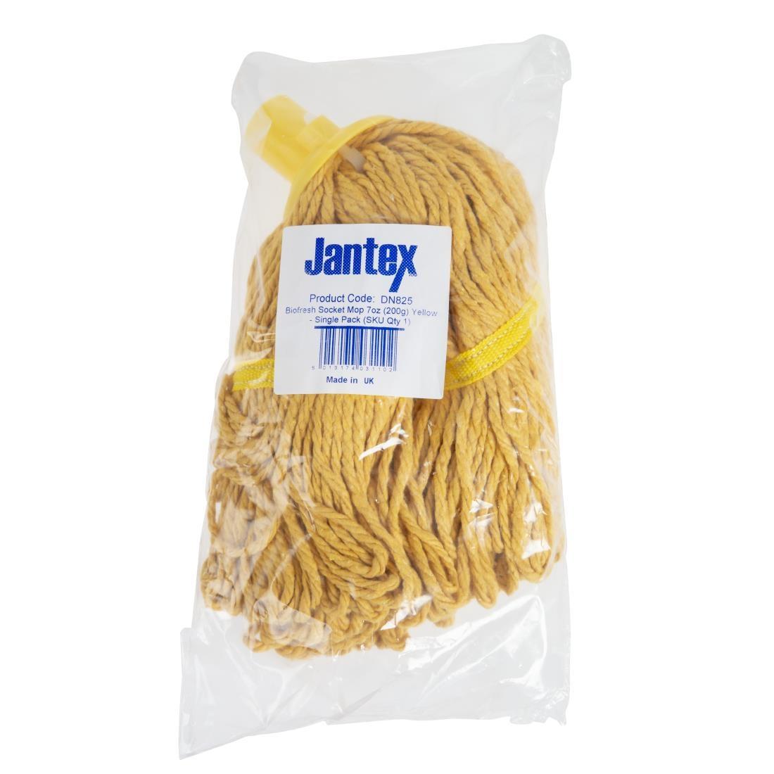 Jantex Bio Fresh Socket Mop Head Yellow - DN825  - 7