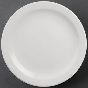 Olympia Athena Narrow Rimmed Plates 284mm (Pack of 6) - CF365  - 1