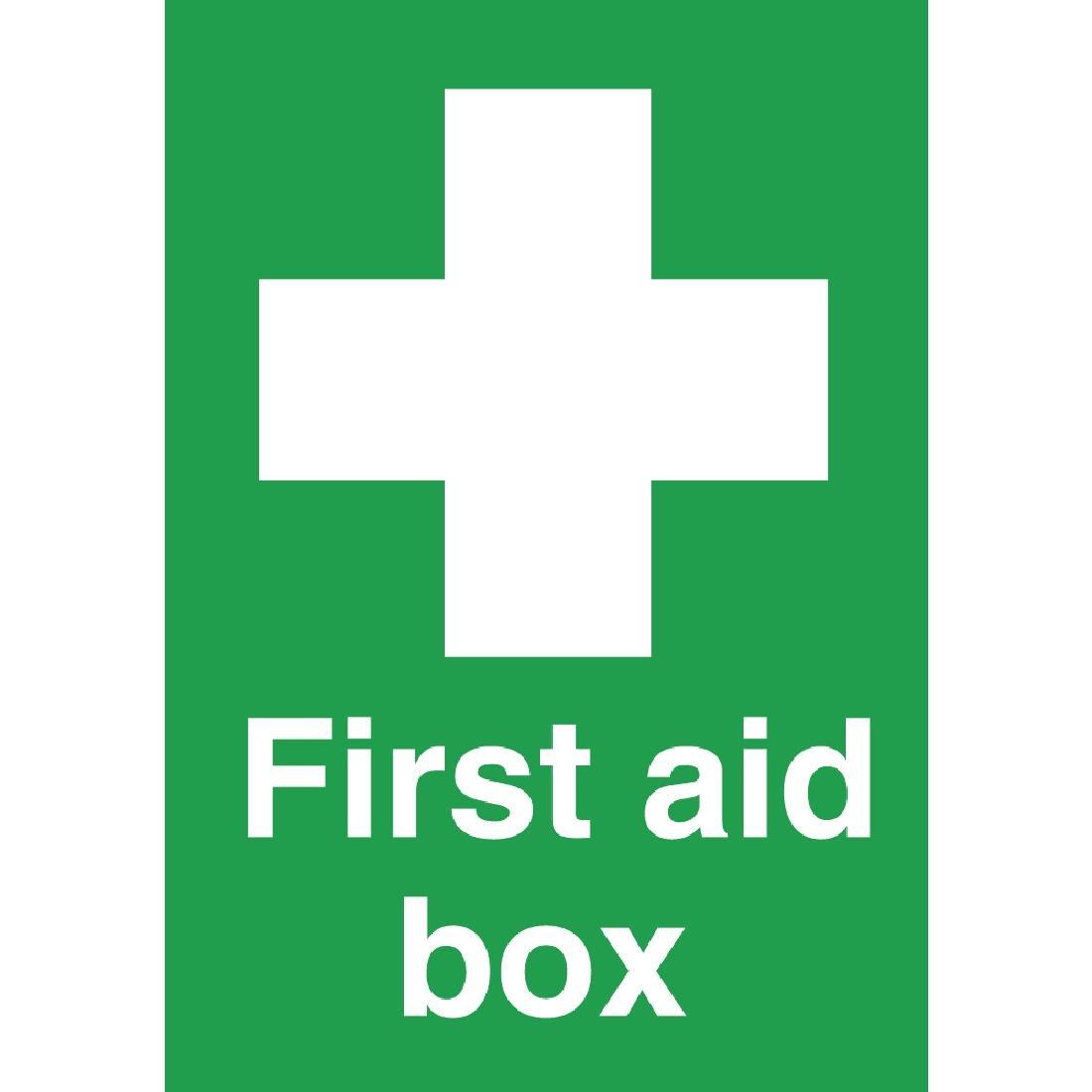First Aid Box Sign - W315  - 1
