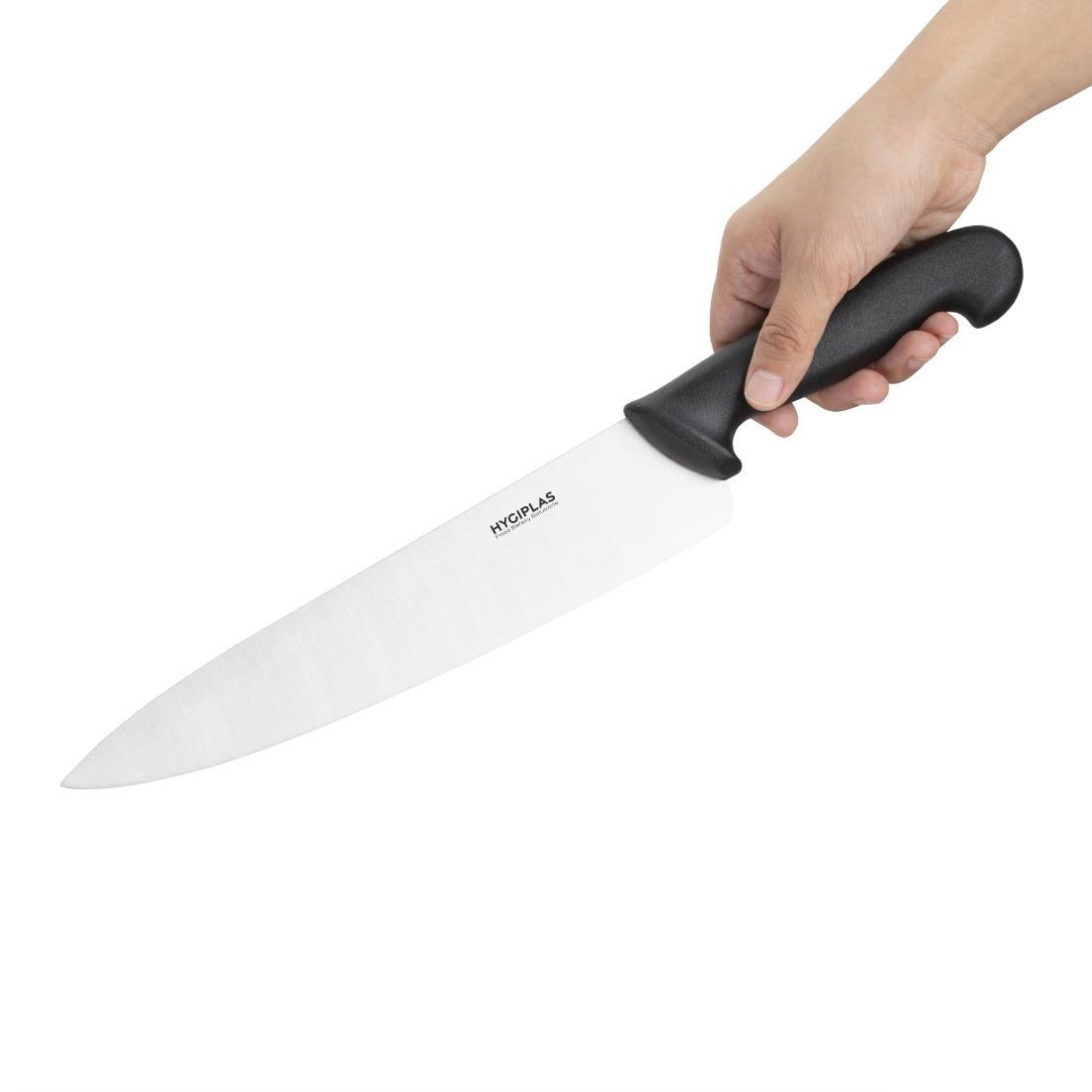 Hygiplas Chef Knife Black 25.5cm - C264  - 2