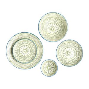 Olympia Fresca Large Bowls Green 205mm (Pack of 4) - DR767  - 3