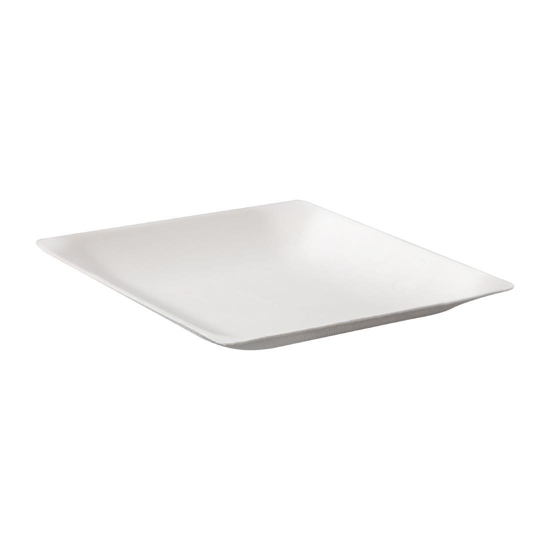 Solia Imagine Bagasse Square Plates 110mm (Pack of 10) - FC781  - 1