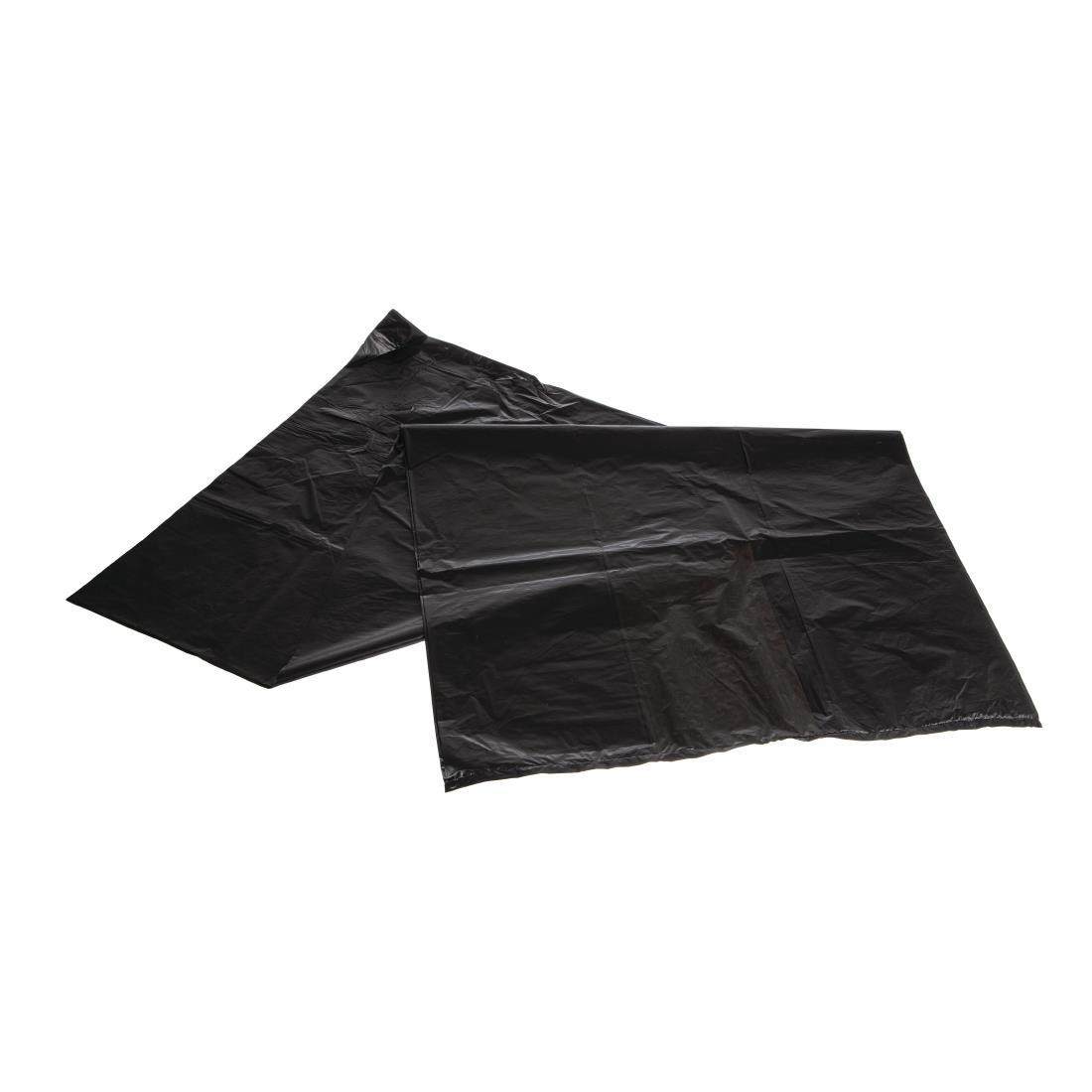 Jantex Medium Extra Heavy-Duty Black Bin Bags 70Ltr (Pack of 200) - GK687  - 2