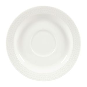 Churchill Isla Saucer White 150mm (Pack of 12) - DY843  - 1