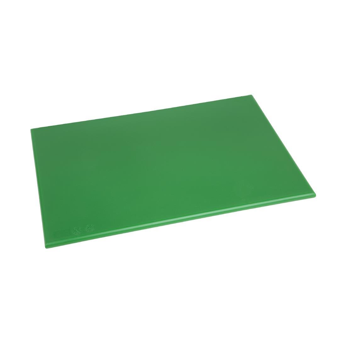 Hygiplas Anti Microbial High Density Green Chopping Board - F158  - 1