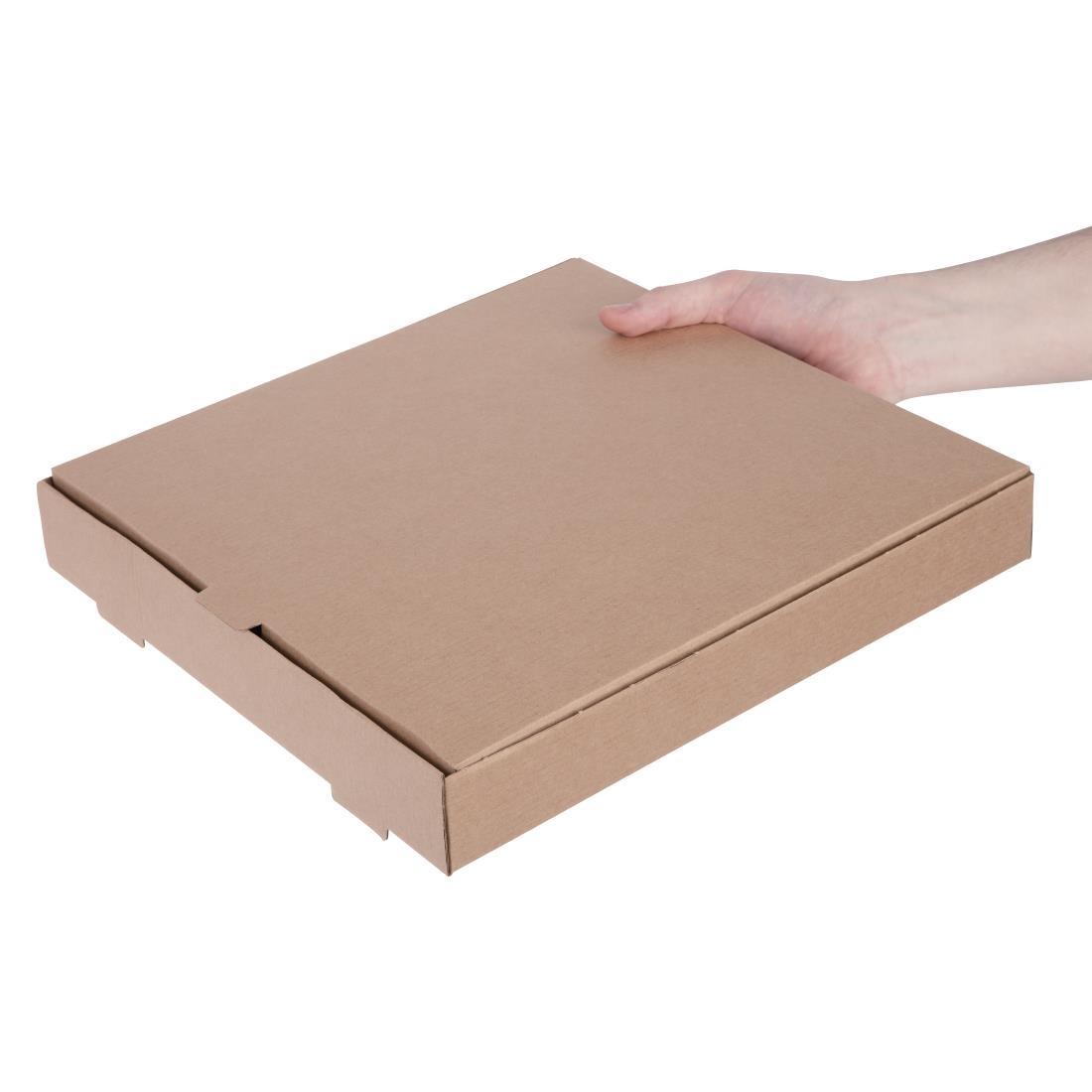 Fiesta Compostable Plain Pizza Boxes 12" (Pack of 100) - DC724  - 3