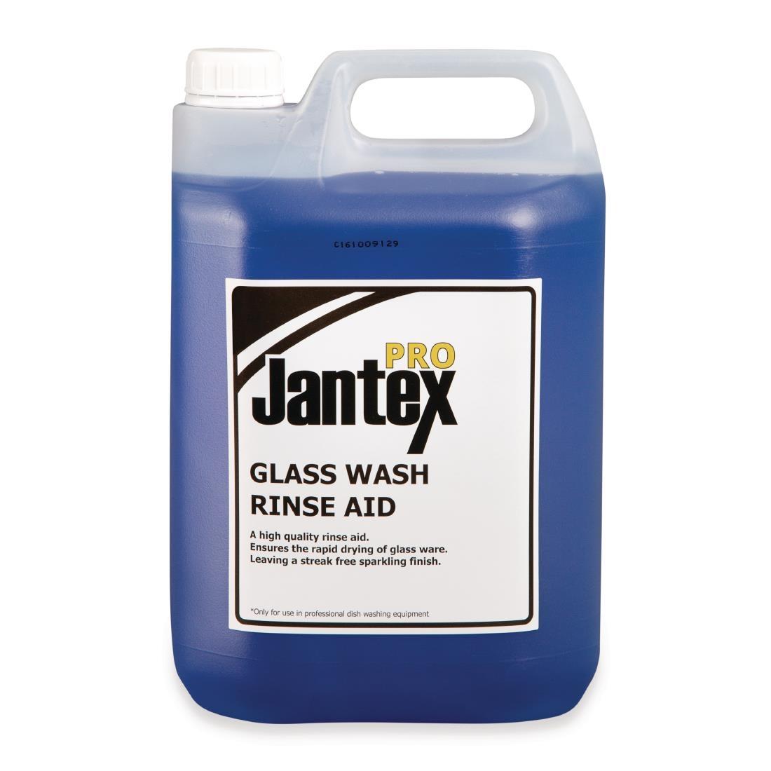 Jantex Pro Glasswasher Rinse Aid Concentrate 5Ltr - GM984  - 1