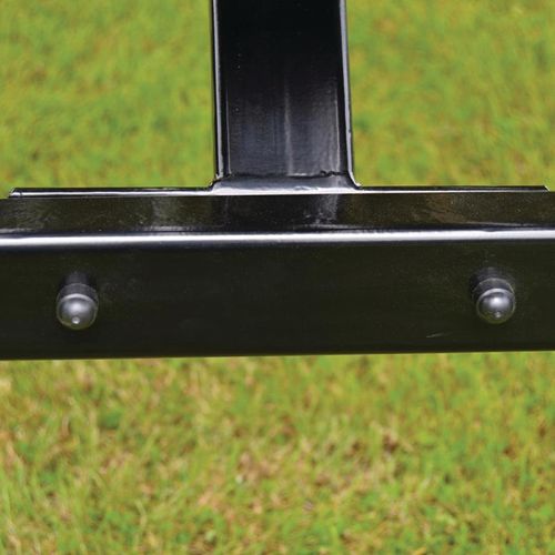 Bolero Steel Frame Wooden Picnic Bench 6ft - DM992  - 4