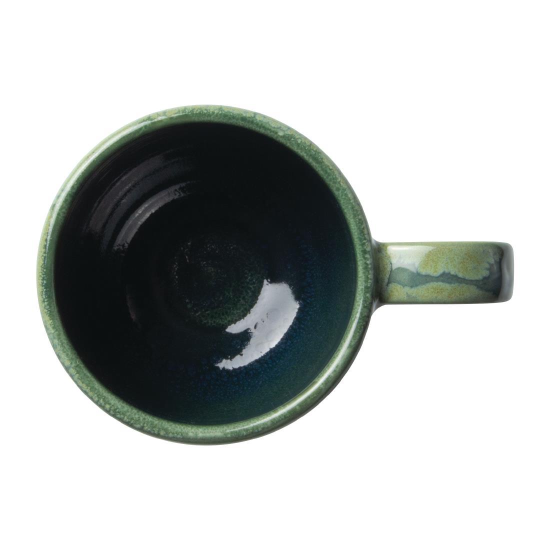 Steelite Aurora Vesuvius Burnt Emerald Cups 85ml 3oz (Pack of 12) - VV2539  - 2