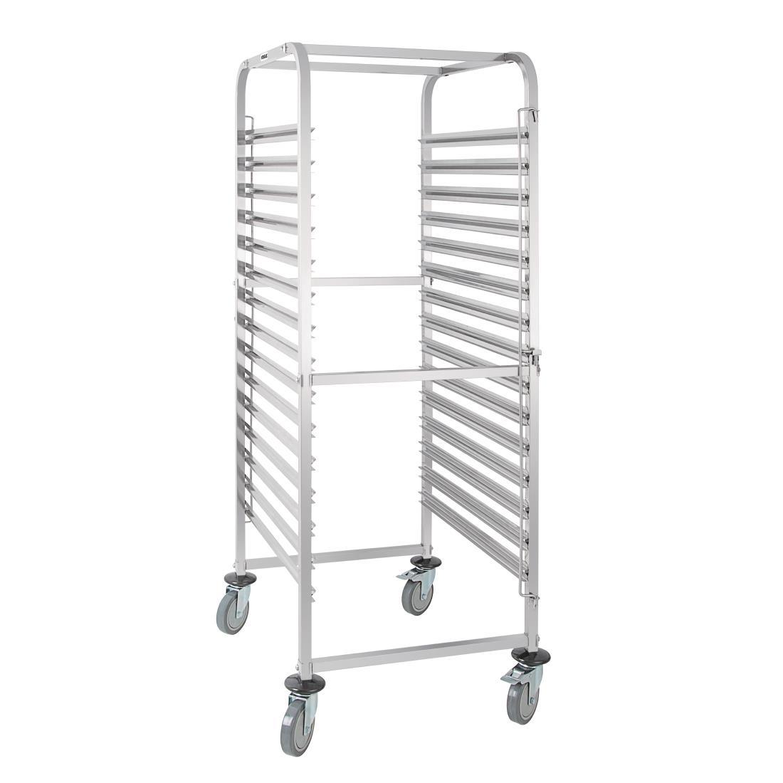 Vogue Gastronorm Racking Trolley 15 Level - GG499  - 1