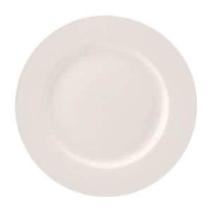 Utopia Pure White Wide Rim Plates 290mm (Pack of 18) - DY315  - 1
