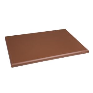 Hygiplas Extra Thick High Density Brown Chopping Board Standard - J035  - 1
