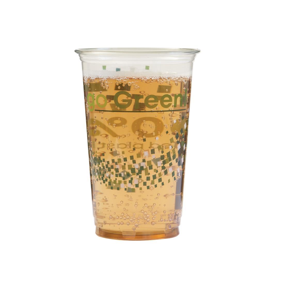 eGreen Disposable Pint Glasses to Brim (Pack of 1000) - FN221  - 3