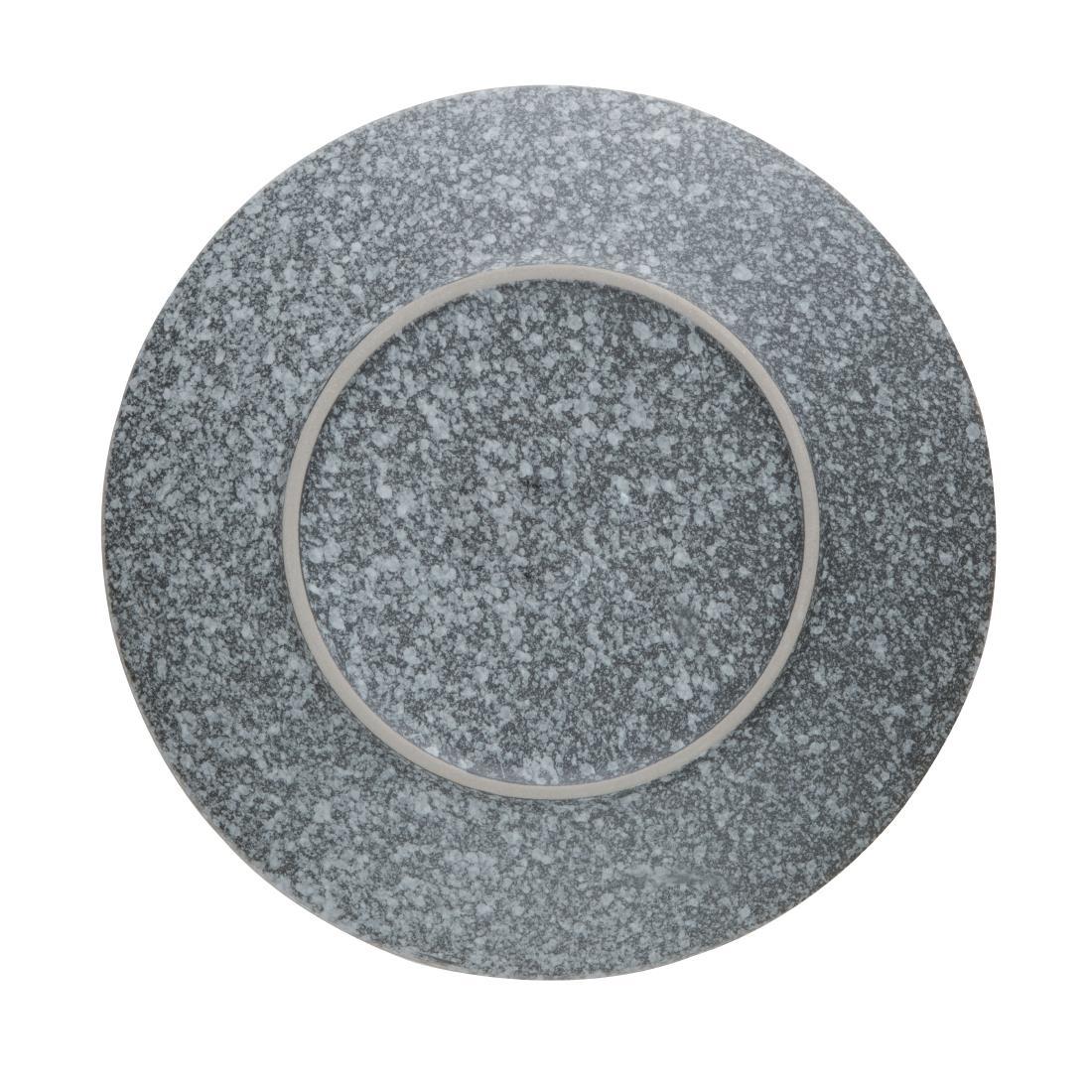 Olympia Anello Stone Raw Edge Plates 255mm (Pack of 4) - FC483  - 2