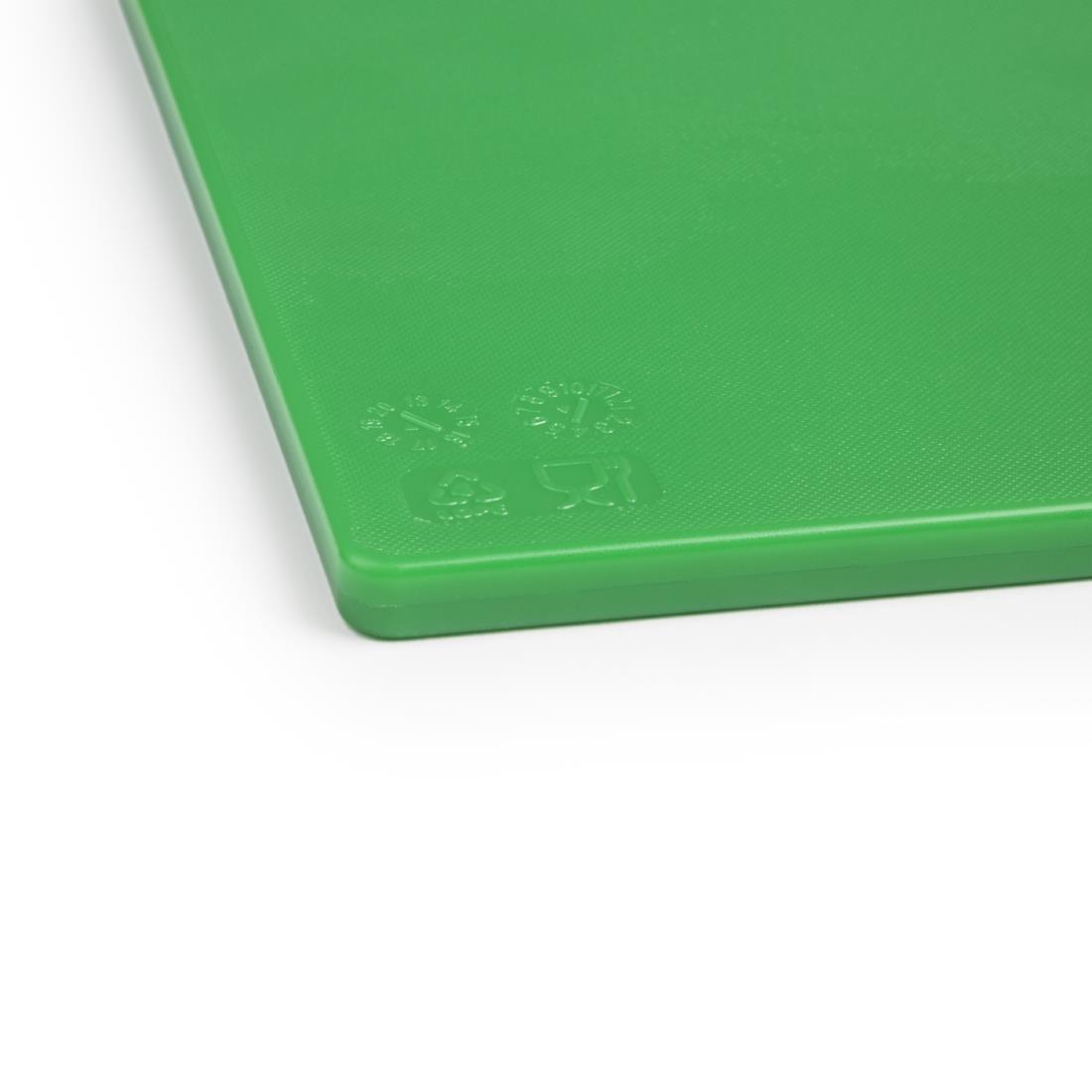 Hygiplas Low Density Green Chopping Board Standard - J253  - 3