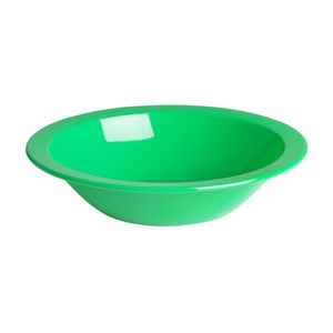 Olympia Kristallon Polycarbonate Bowls Green 172mm (Pack of 12) - CB772  - 1