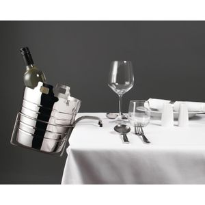 Olympia Polished Stainless Steel Wine And Champagne Bucket - C578  - 3