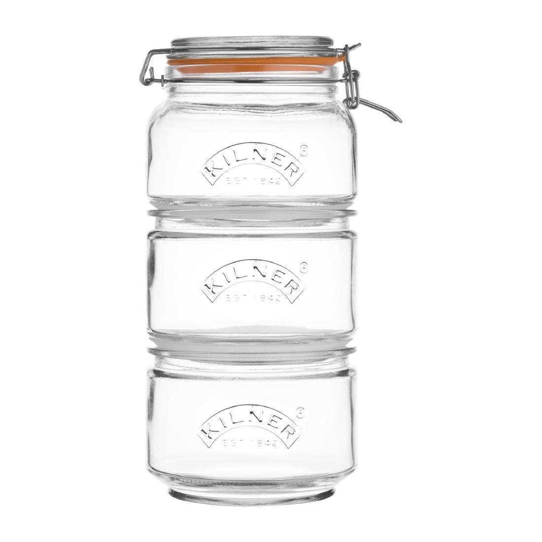 Kilner Universal Push Top Storage Jar | 28.7 oz