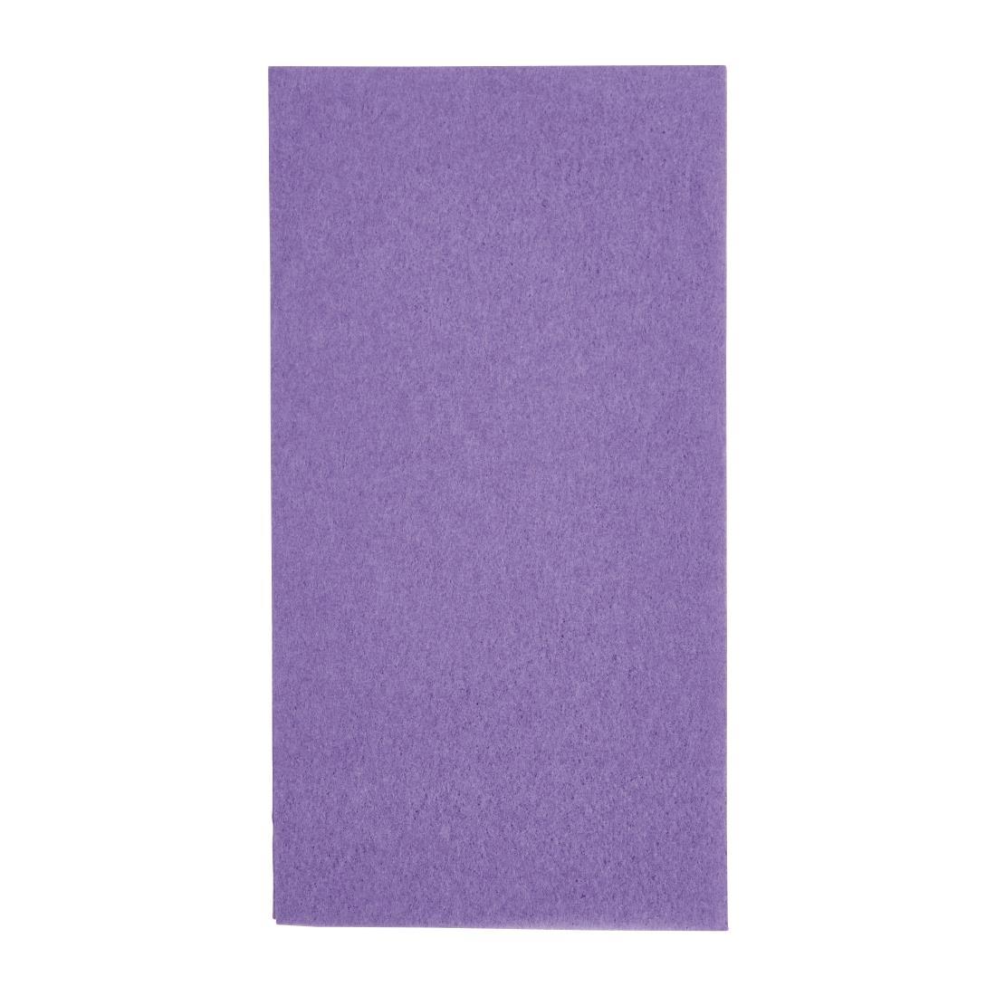 Fiesta Recyclable Lunch Napkin Plum 33x33cm 2ply 1/8 Fold (Pack of 2000) - FE232  - 1