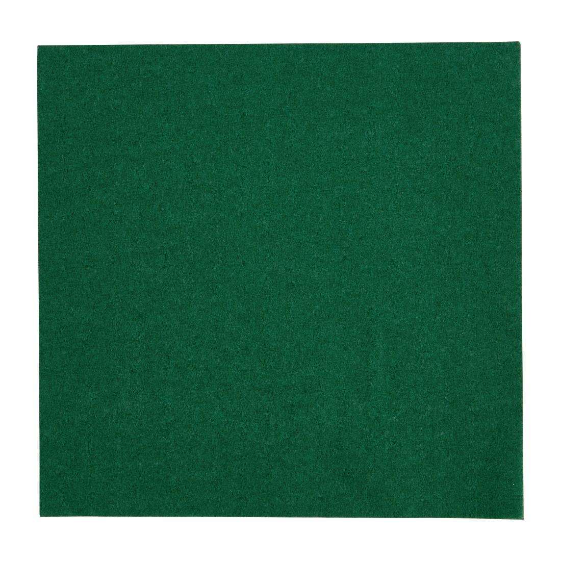 Fiesta Recyclable Lunch Napkin Green 33x33cm 2ply 1/4 Fold (Pack of 2000) - FE223  - 1