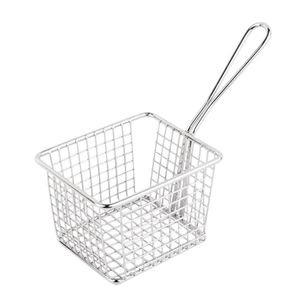 Olympia Chip basket Square with handle Large - GG867  - 1
