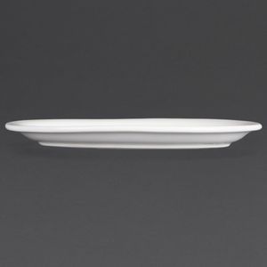 Olympia Whiteware Oval Platters 202mm (Pack of 6) - CB476  - 3