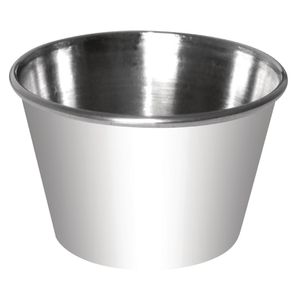 Stainless Steel 115ml Sauce Cups (Pack of 12) - GG879  - 1