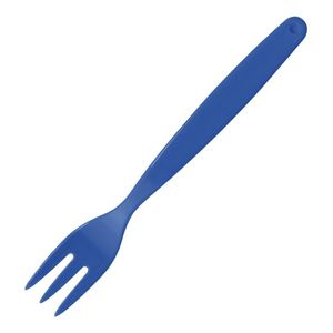 Olympia Kristallon Polycarbonate Fork Blue (Pack of 12) - DL121  - 1