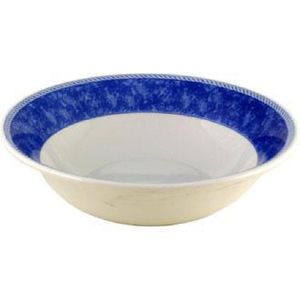 Churchill New Horizons Marble Border Oatmeal Bowls Blue 150mm (Pack of 24) - M787  - 1