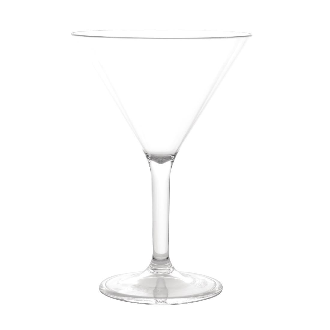 Olympia Kristallon Polycarbonate Martini Glasses 300ml (Pack of 12) - DS131  - 2