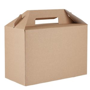 Colpac Recyclable Kraft Gable Boxes Large (Pack of 125) - FA362  - 1