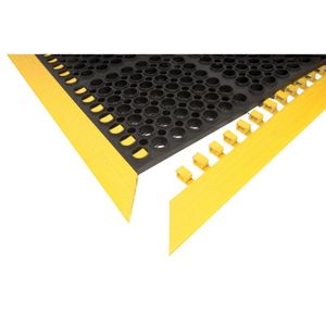 COBA Deluxe Mat Edging Yellow 1074 x 50mm - FT353  - 1