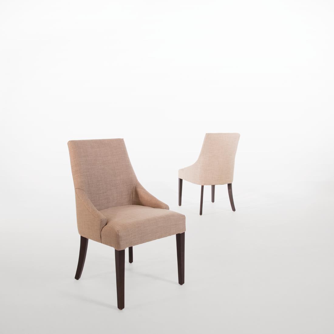 Bolero Neutral Finesse Dining Chairs (Pack of 2) - CF367  - 4