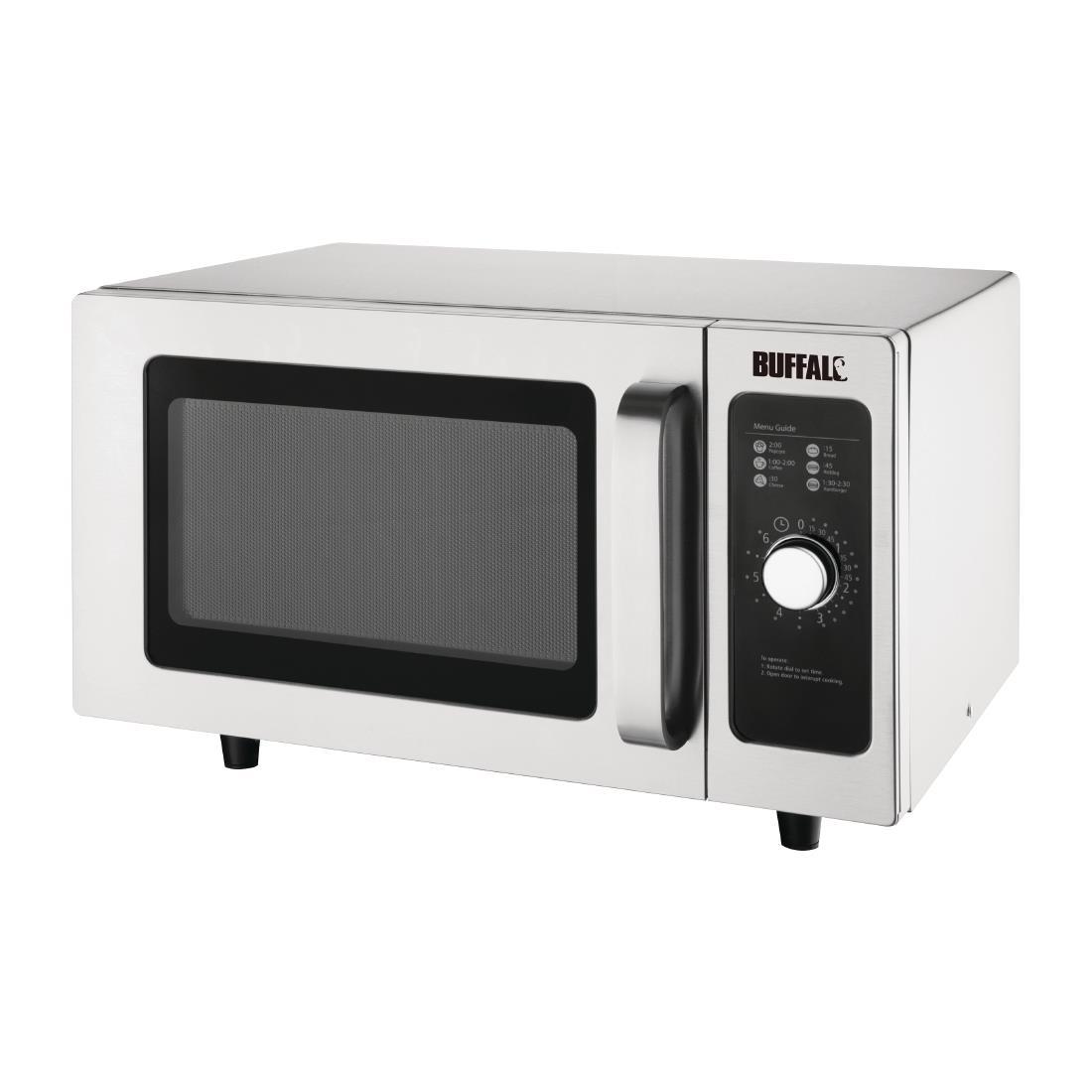 Buffalo Manual Commercial Microwave 25ltr 1000W - FB861  - 1