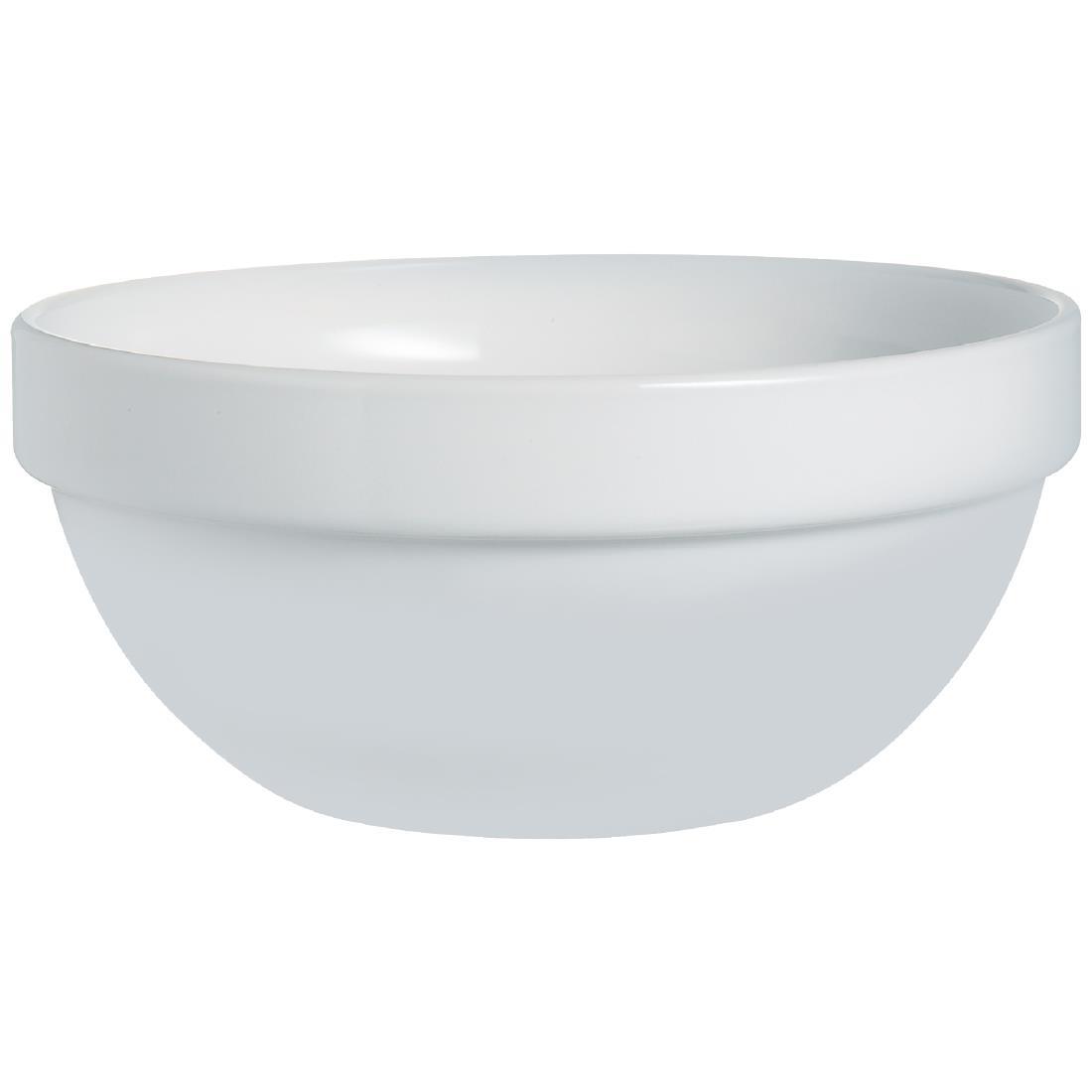 Arcoroc Opal Stackable Bowls 172mm (Pack of 6) - DP068  - 1