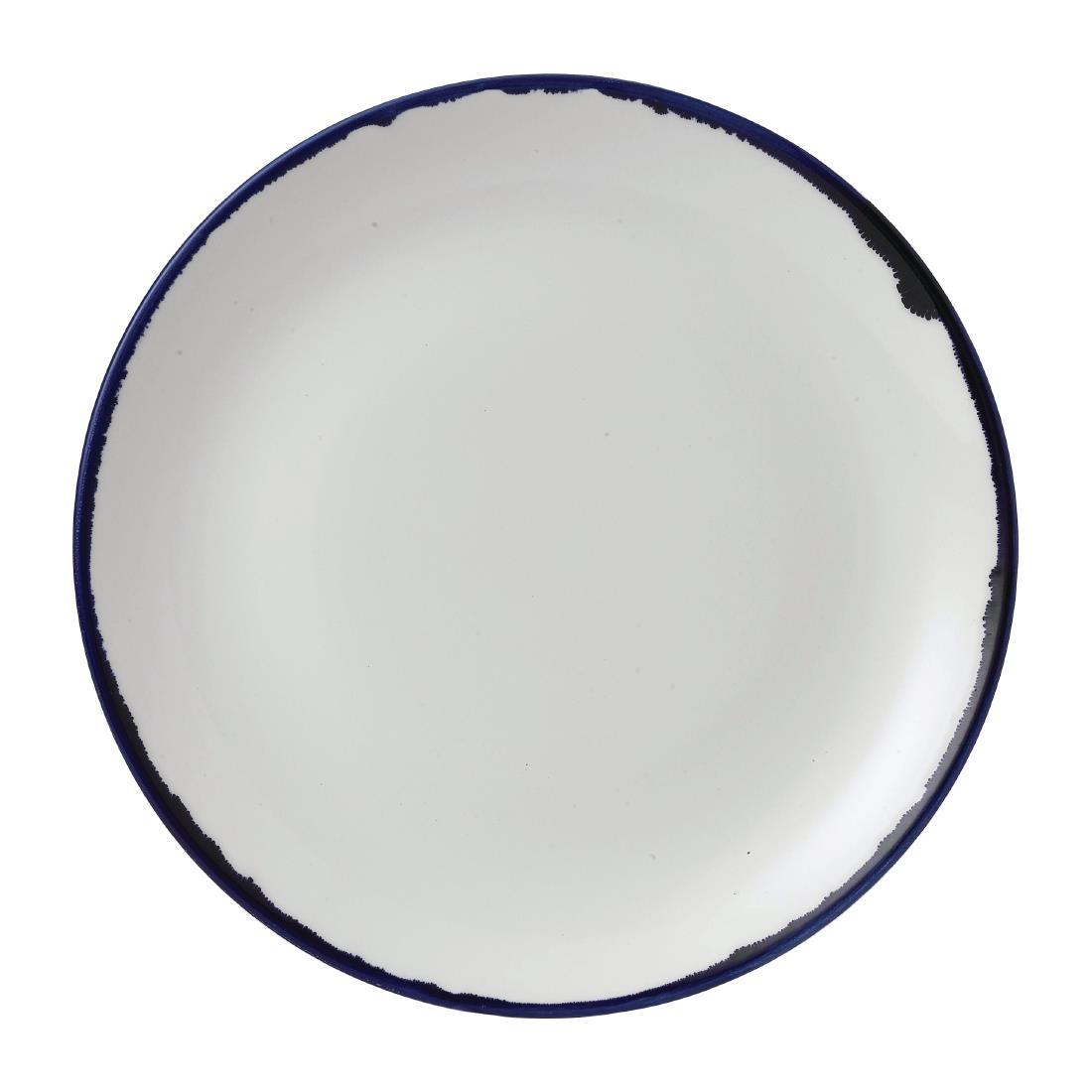 Dudson Harvest Ink Coupe Plate 254mm (Pack of 12) - FE346  - 1