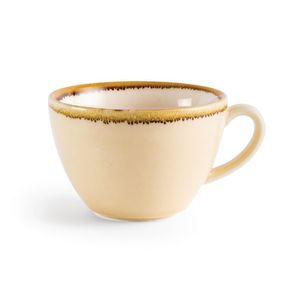 Olympia Kiln Cappuccino Cup Sandstone 340ml (Pack of 6) - GP332  - 1