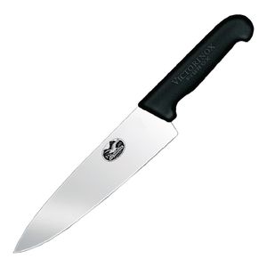 Victorinox Fibrox Carving Knife Extra Broad Blade 20.5cm - C662  - 1