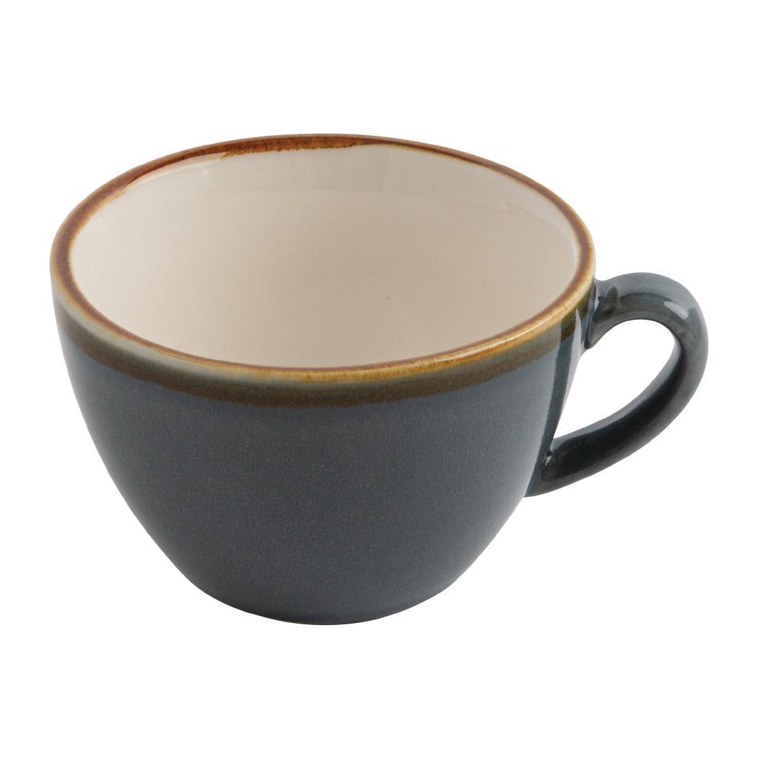 Olympia Kiln Cappuccino Cup Ocean 340ml (Pack of 6) - GP348  - 4