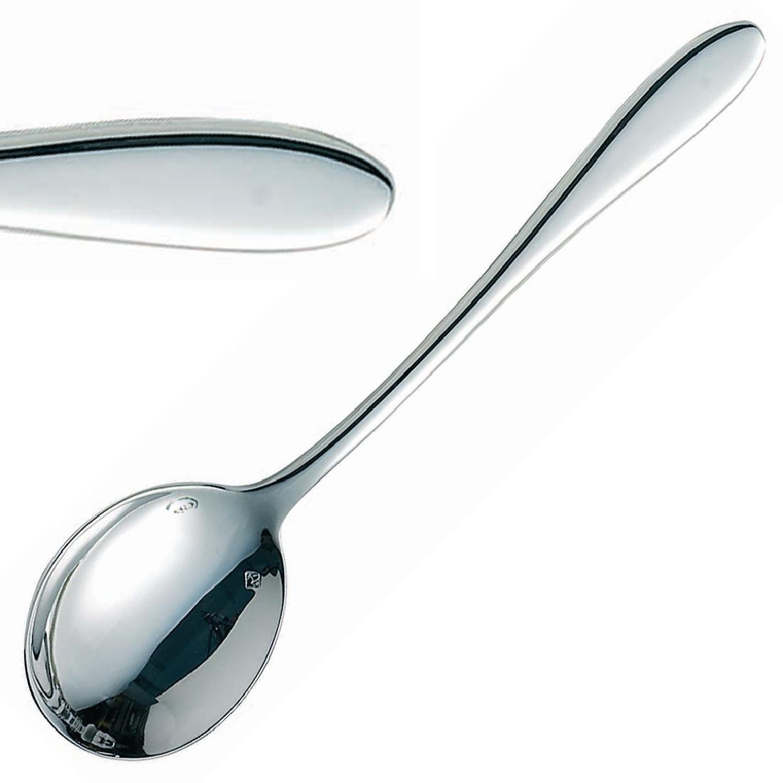 Chef & Sommelier Lazzo Soup Spoon (Pack of 12) - DP570  - 1