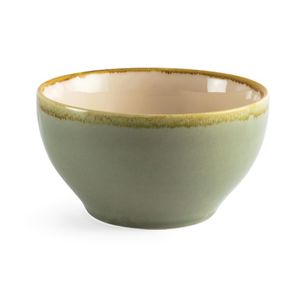 Olympia Kiln Round Bowl Moss 140mm (Pack of 6) - GP469  - 1