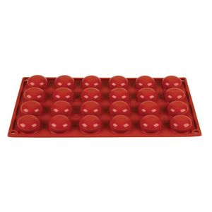 Pavoni Formaflex Silicone Pomponette Mould 24 Cup - N940  - 1
