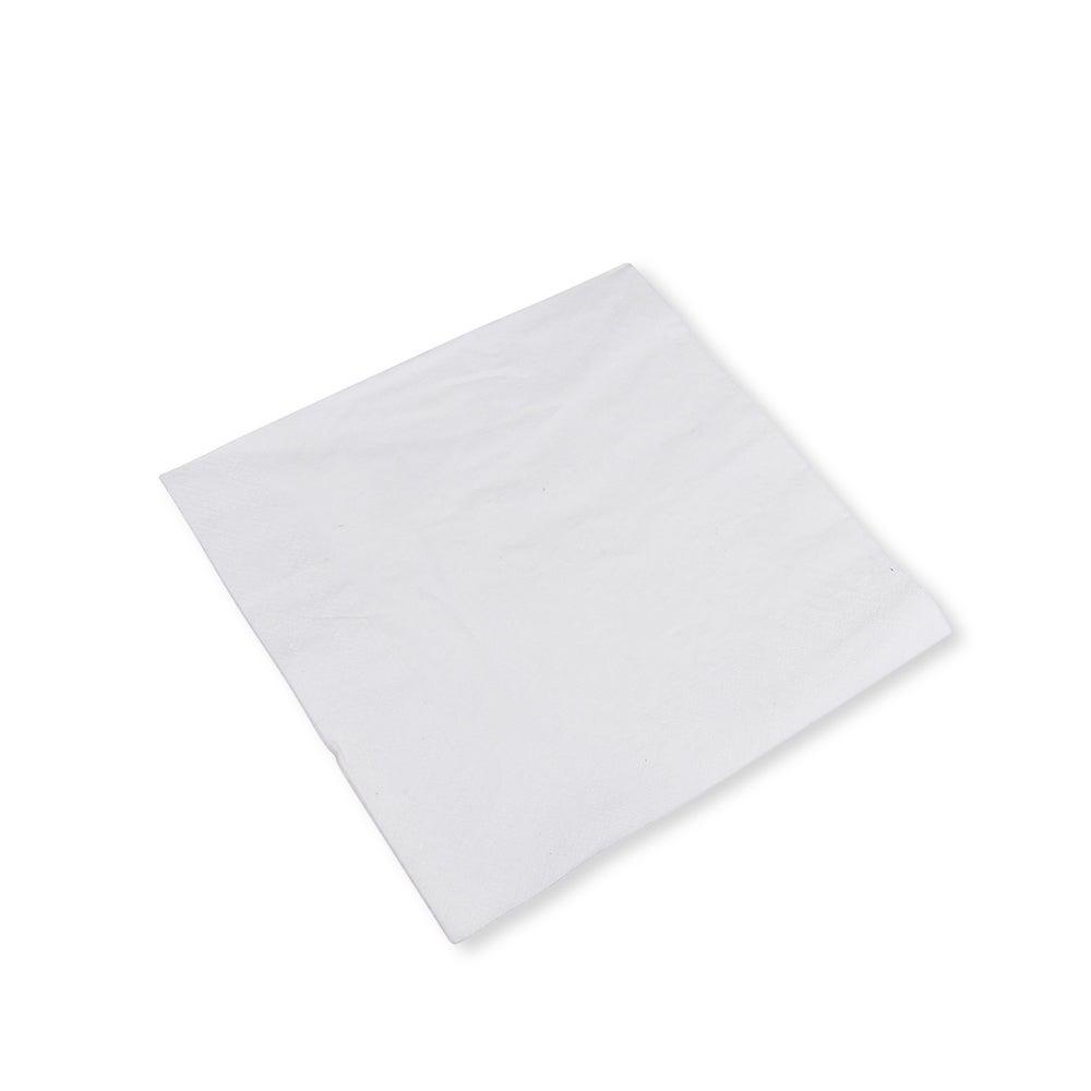 40cm Luxury White Paper Napkins (Case of 500) - 1610 - 1