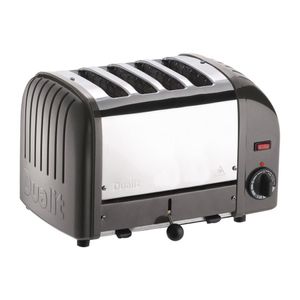 Dualit 4 Slice Vario Toaster Charcoal 40348 - E268  - 1