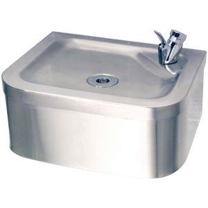 Franke Sissons Stainless Steel Centinel Wall Mounted Drinking Fountain - DP904  - 1